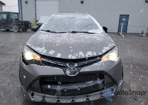 2017 Toyota Corolla L из США, поврежденный, VIN 2T1BURHE0HC831128